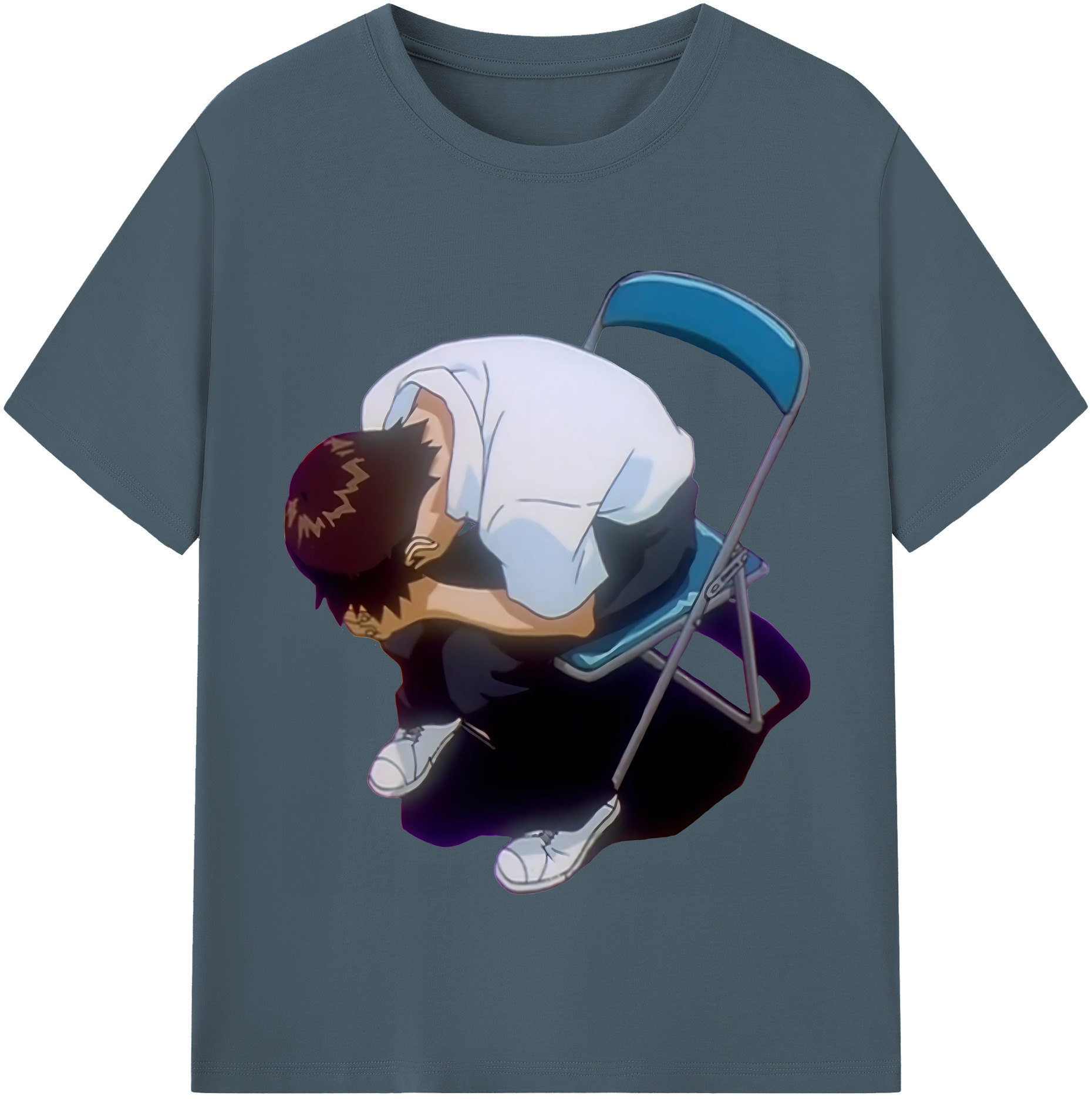 （画像用） EVA 新世紀エヴァンゲリオン 綿100％半袖Tシャツ（フロントプリント）